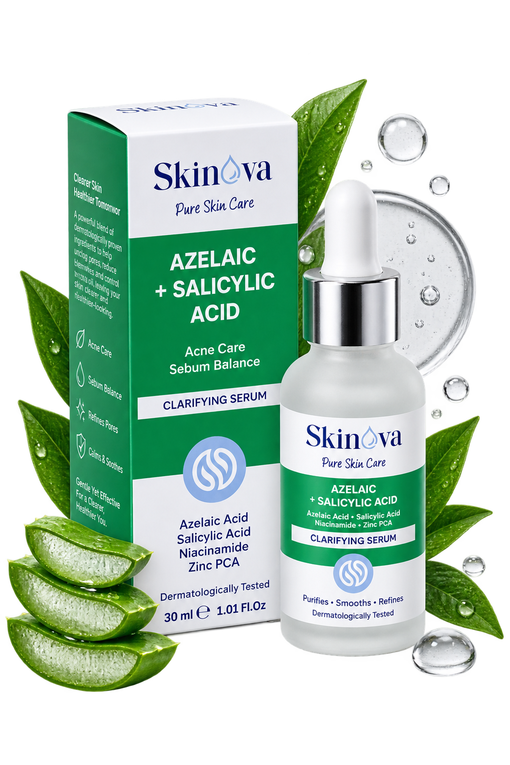 Azelaic and Salicylic Acid Serum