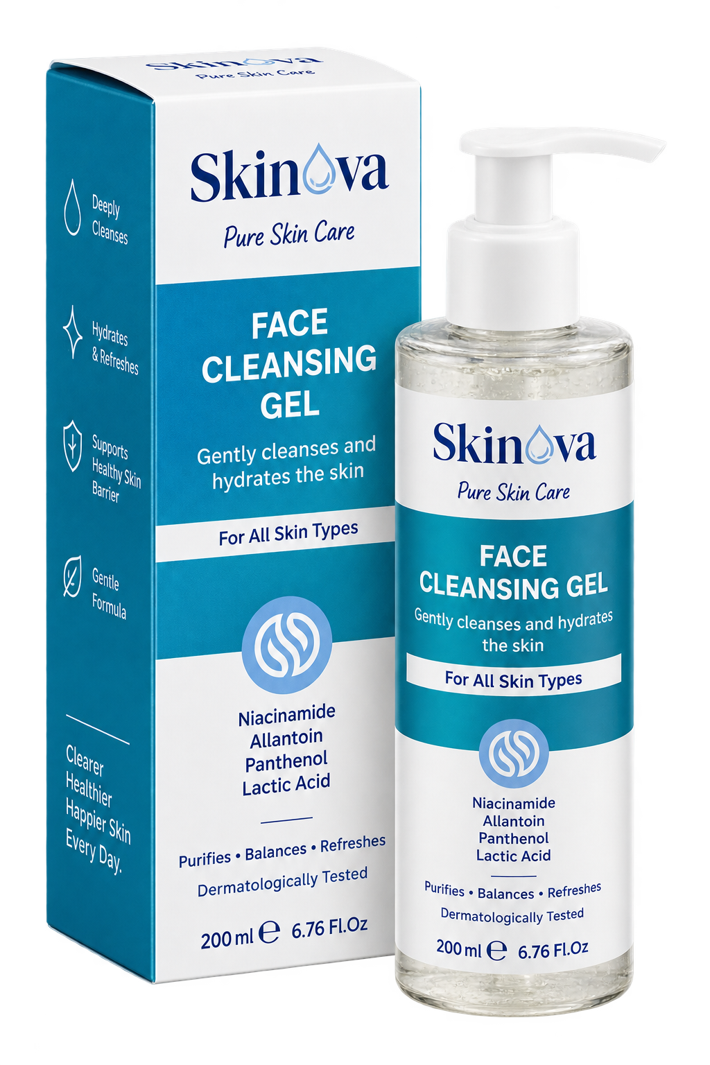 Face Cleansing Gel All Skin Types
